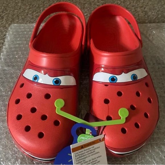Lighting McQueen crocs size 11